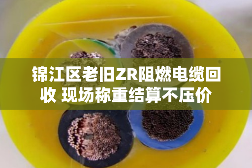 锦江区老旧ZR阻燃电缆回收 现场称重结算不压价 锦江区老旧ZR阻燃电缆回收 现场称重结算不压价