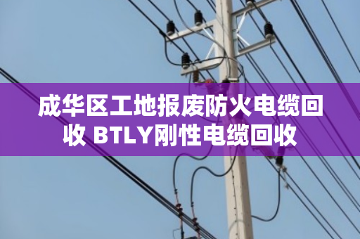 成华区工地报废防火电缆回收 BTLY刚性电缆回收 成华区工地报废防火电缆回收 BTLY刚性电缆回收