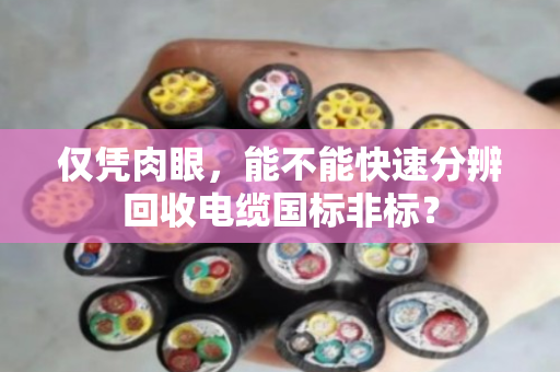 仅凭肉眼，能不能快速分辨回收电缆国标非标？