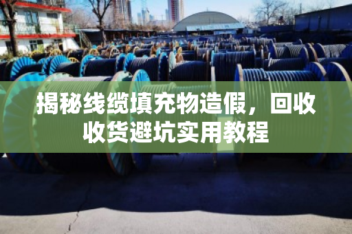 揭秘线缆填充物造假,回收收货避坑实用教程 揭秘线缆填充物造假,回收收货避坑实用教程