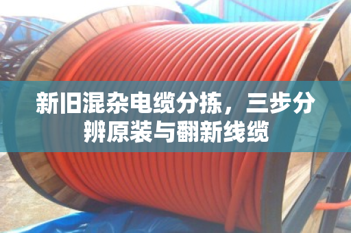 新旧混杂电缆分拣,三步分辨原装与翻新线缆 新旧混杂电缆分拣,三步分辨原装与翻新线缆
