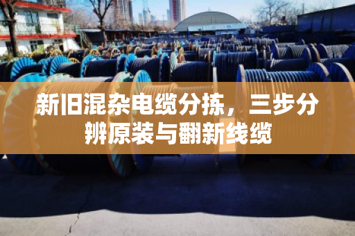 新旧混杂电缆分拣，三步分辨原装与翻新线缆