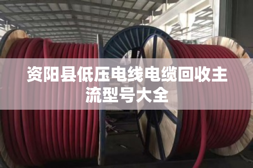 资阳县低压电线电缆回收主流型号大全 资阳县低压电线电缆回收主流型号大全