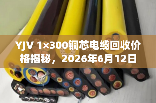 YJV 1×300铜芯电缆回收价格揭秘，2026年6月12日成都市场行情全解析
