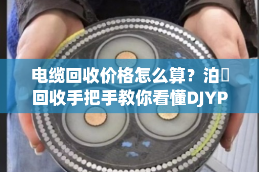 电缆回收价格怎么算？泊祎回收手把手教你看懂DJYPV 4×2×1.5定价门道