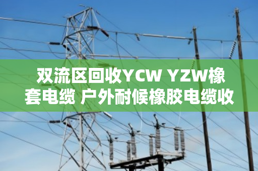 双流区回收YCW YZW橡套电缆 户外耐候橡胶电缆收 双流区回收YCW YZW橡套电缆 户外耐候橡胶电缆收