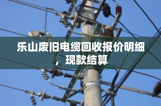 乐山废旧电缆回收报价明细,现款结算 乐山废旧电缆回收报价明细,现款结算