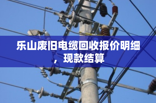 乐山废旧电缆回收报价明细，现款结算