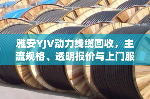 雅安YJV动力线缆回收，主流规格、透明报价与上门服务全解析