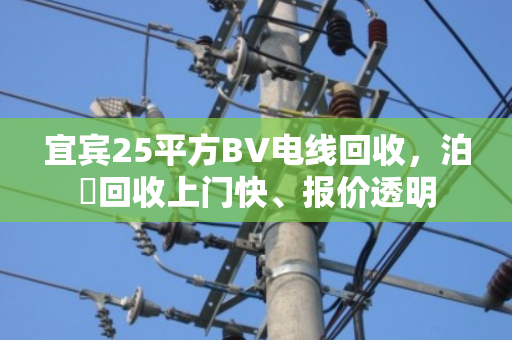 宜宾25平方BV电线回收,泊祎回收上门快、报价透明 宜宾25平方BV电线回收,泊祎回收上门快、报价透明