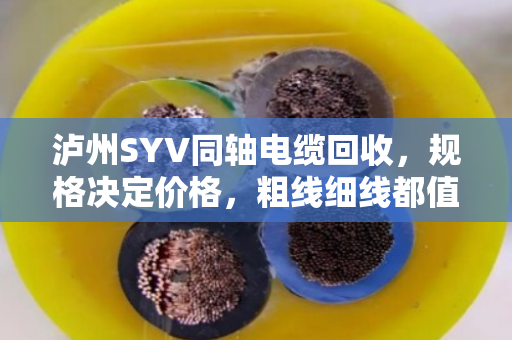 泸州SYV同轴电缆回收，规格决定价格，粗线细线都值钱