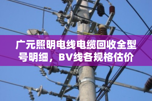 广元照明电线电缆回收全型号明细，BV线各规格估价与泊祎回收上门流程