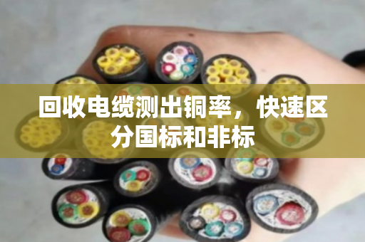 回收电缆测出铜率，快速区分国标和非标