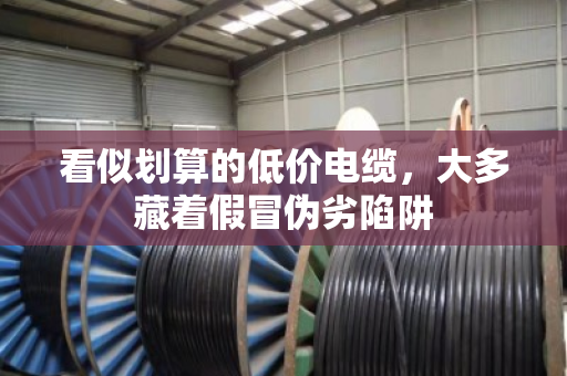 看似划算的低价电缆，大多藏着假冒伪劣陷阱