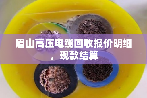 眉山高压电缆回收报价明细,现款结算 眉山高压电缆回收报价明细,现款结算