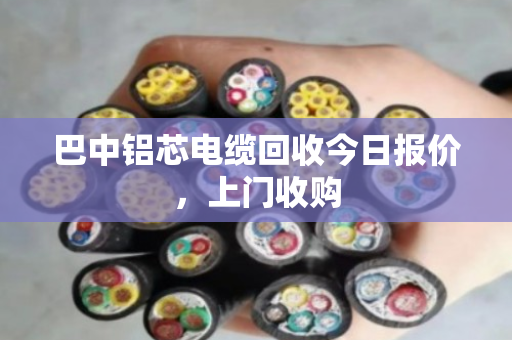 巴中铝芯电缆回收今日报价，上门收购