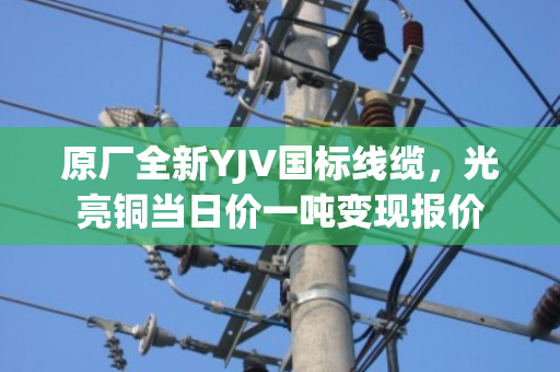 原厂全新YJV国标线缆,光亮铜当日价一吨变现报价 原厂全新YJV国标线缆,光亮铜当日价一吨变现报价