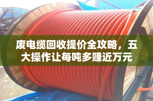 废电缆回收提价全攻略,五大操作让每吨多赚近万元 废电缆回收提价全攻略,五大操作让每吨多赚近万元