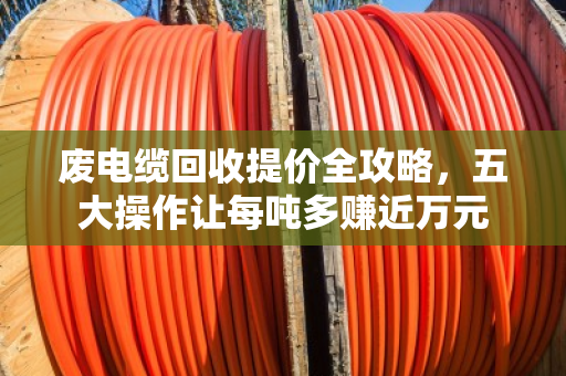 废电缆回收提价全攻略,五大操作让每吨多赚近万元 废电缆回收提价全攻略,五大操作让每吨多赚近万元