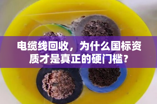电缆线回收,为什么国标资质才是真正的硬门槛? 电缆线回收,为什么国标资质才是真正的硬门槛?