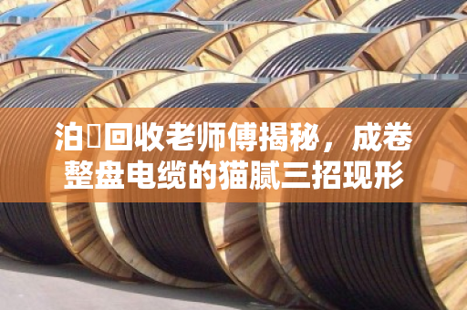 泊祎回收老师傅揭秘，成卷整盘电缆的猫腻三招现形