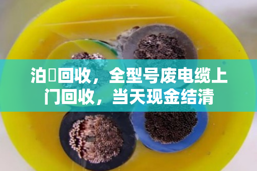 泊祎回收，全型号废电缆上门回收，当天现金结清