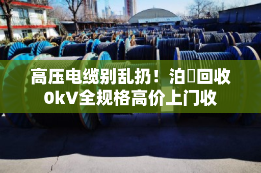 高压电缆别乱扔！泊祎回收0kV全规格高价上门收