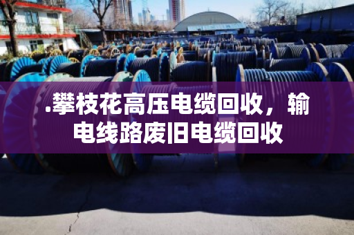 .攀枝花高压电缆回收,输电线路废旧电缆回收 .攀枝花高压电缆回收,输电线路废旧电缆回收