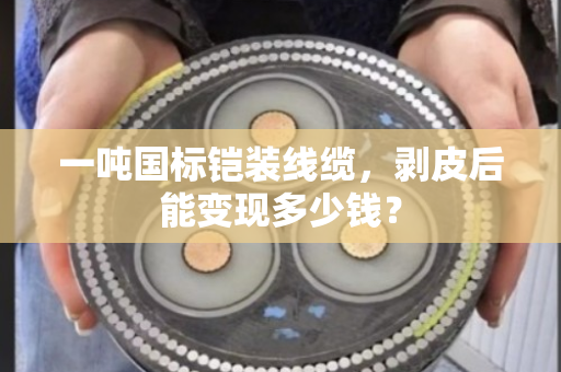 一吨国标铠装线缆,剥皮后能变现多少钱? 一吨国标铠装线缆,剥皮后能变现多少钱?