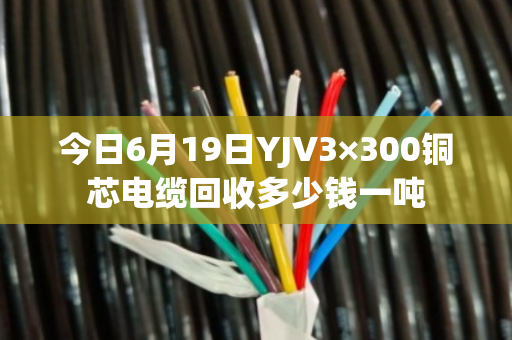 今日6月19日YJV3×300铜芯电缆回收多少钱一吨 今日6月19日YJV3×300铜芯电缆回收多少钱一吨