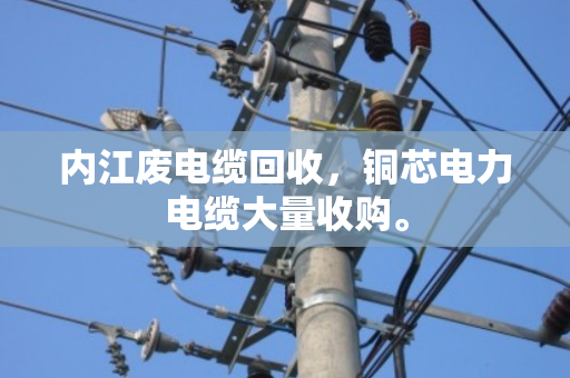 内江废电缆回收,铜芯电力电缆大量收购。 内江废电缆回收,铜芯电力电缆大量收购。