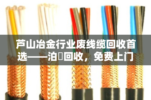 芦山冶金行业废线缆回收首选——泊祎回收，免费上门，现金结账