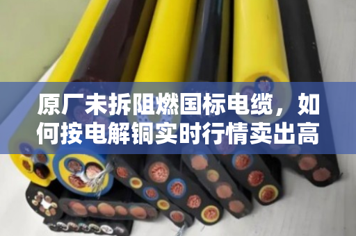 原厂未拆阻燃国标电缆,如何按电解铜实时行情卖出高价? 原厂未拆阻燃国标电缆,如何按电解铜实时行情卖出高价?