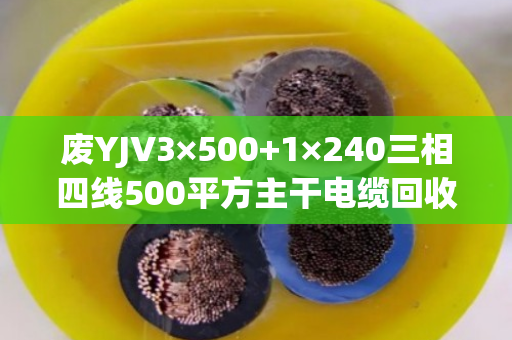 废YJV3×500+1×240三相四线500平方主干电缆回收 废YJV3×500+1×240三相四线500平方主干电缆回收