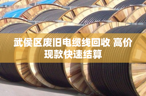 武侯区废旧电缆线回收 高价现款快速结算