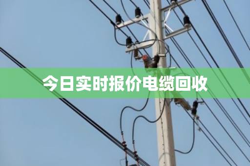 今日实时报价电缆回收