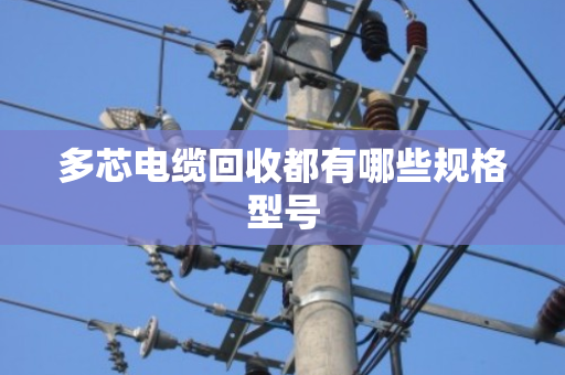多芯电缆回收都有哪些规格型号