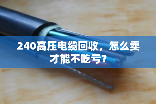 240高压电缆回收,怎么卖才能不吃亏? 240高压电缆回收,怎么卖才能不吃亏?