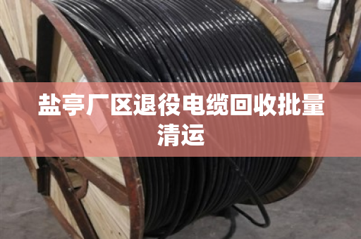 盐亭厂区退役电缆回收批量清运