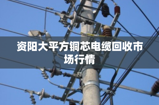 资阳大平方铜芯电缆回收市场行情