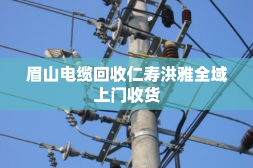 眉山电缆回收仁寿洪雅全域上门收货