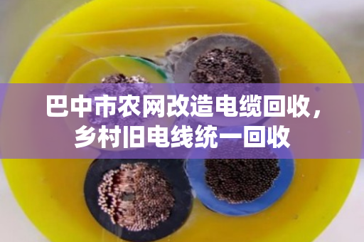 巴中市农网改造电缆回收,乡村旧电线统一回收 巴中市农网改造电缆回收,乡村旧电线统一回收