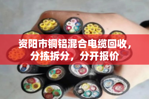资阳市铜铝混合电缆回收，分拣拆分，分开报价