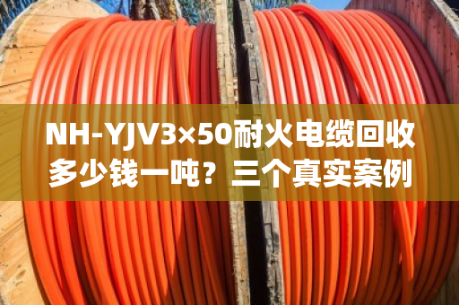 NH-YJV3×50耐火电缆回收多少钱一吨?三个真实案例告诉你答案 NH-YJV3×50耐火电缆回收多少钱一吨?三个真实案例告诉你答案
