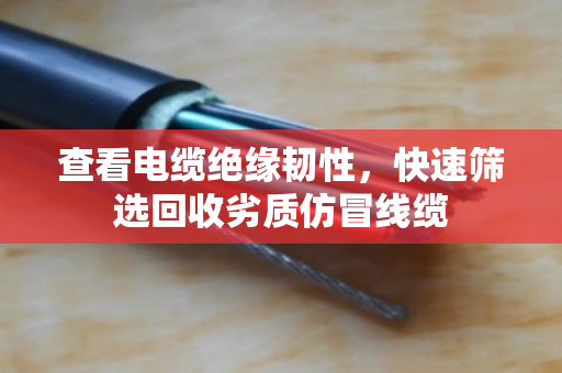 查看电缆绝缘韧性,快速筛选回收劣质仿冒线缆 查看电缆绝缘韧性,快速筛选回收劣质仿冒线缆