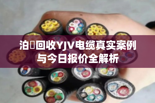 泊祎回收YJV电缆真实案例与今日报价全解析