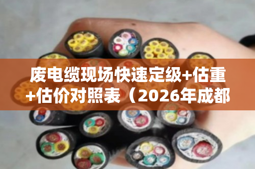 废电缆现场快速定级+估重+估价对照表（2026年成都市场实战版）
