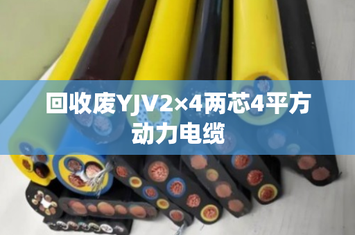 回收废YJV2×4两芯4平方动力电缆