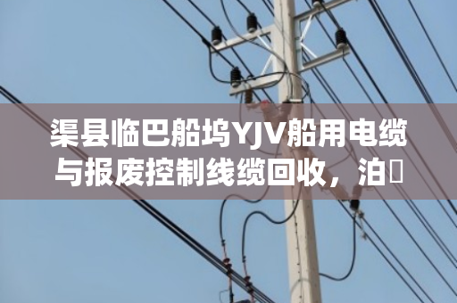 渠县临巴船坞YJV船用电缆与报废控制线缆回收,泊祎回收上门现款结算 渠县临巴船坞YJV船用电缆与报废控制线缆回收,泊祎回收上门现款结算