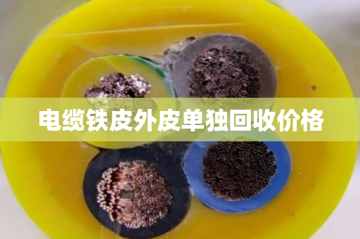 电缆铁皮外皮单独回收价格